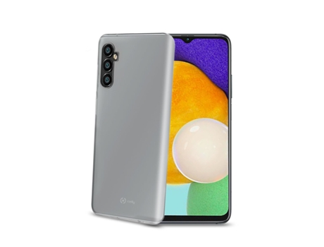 Funda para Samsung CELLY Piel Sintética Transparente
