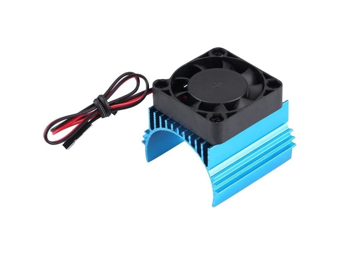 Aletas De Refrigeración Universales Para Motor Rc Con Ventilador Para Coches Rc A Escala 1/10 4074/4274/1515