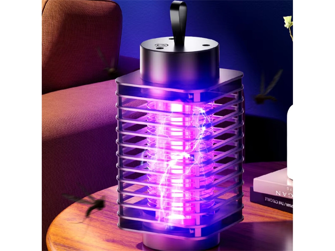 Lámpara matamosquitos Green-elfeland 360, trampa automática, descarga eléctrica, matamoscas, enchufe USB, modelo matamoscas de verano, matamoscas con luz