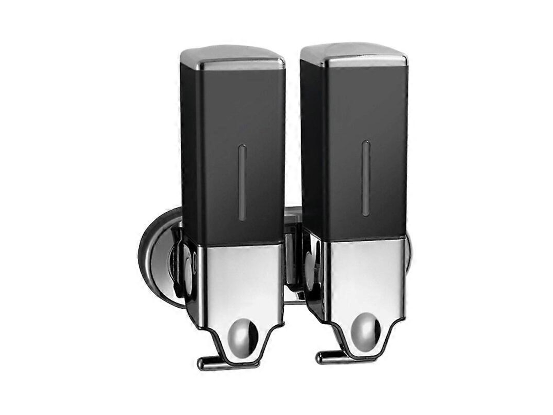 Dispensador de jabón líquido manual cuadrado de pared de 500 ml, Rosewell Home, accesorios de baño