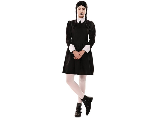 Disfraz de Mujer DISFRAZZES Niña Tenebrosa (Talla: S)