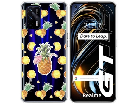 Carcasa Realme GT 5G TUMUNDOSMARTPHONE Dibujos Transparente Multicolor