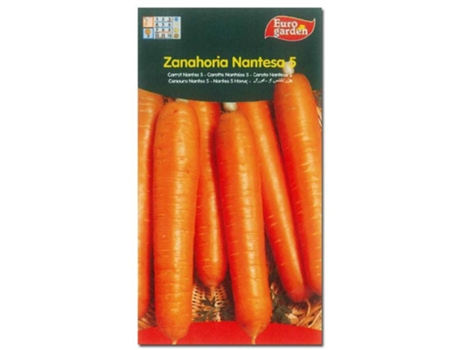 Semillas fito horticolas zanahoria nantesa 5 00301 (caja 10 unidades)