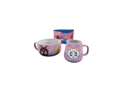 Set de Desayuno SAILOR MOON Luna & Artemis