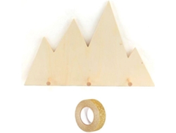 Perchero YOUDOIT (Dorado - Madera - 45x28.5 cm)
