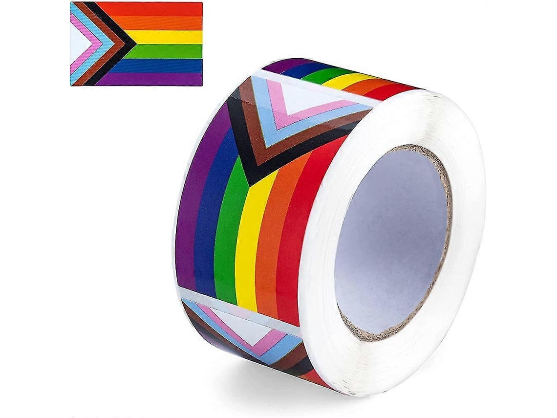 Pegatinas del Orgullo Gay, Pegatinas Rectangulares, Pegatinas Arcoíris, Pegatinas Rayadas