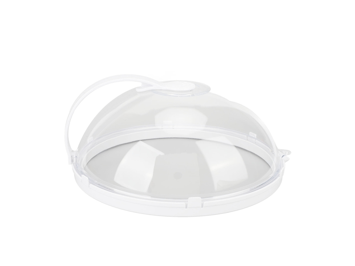 Tapa Antisalpicaduras Para Microondas Portátil, Fabricada En Policarbonato Resistente A Altas Temperaturas (200 ℃). Apta Para Uso En La Cocina.