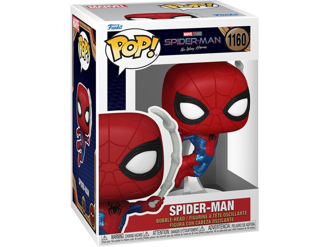 Figura Pop Marvel Spider-Man No Way Home Spider-Man B.activo