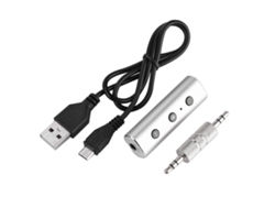 Receptor De Audio Bluetooth (adaptador De Música Estéreo Inalámbrico De 3.5 Mm)