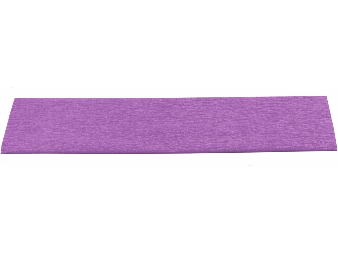 Papel Crepé WEROLA (Lila - 0,5 x 2,5 m)