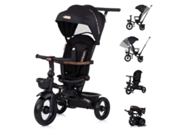 Triciclo Plegable Con Asiento Giratorio Y Capota Urban De Chipolino - Blackberry