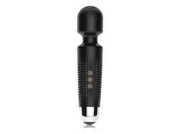 Masajeador Inalámbrico - 5 Potentes Velocidades Y 20 Patrones De Vibración - Masajeador Personal Eléctrico Portátil - Resistente Al Agua (negro)