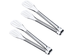 2 Pinzas De Acero Inoxidable 304 7 Pulgadas Para Comida, Barbacoa, Ensaladas Y Cocina