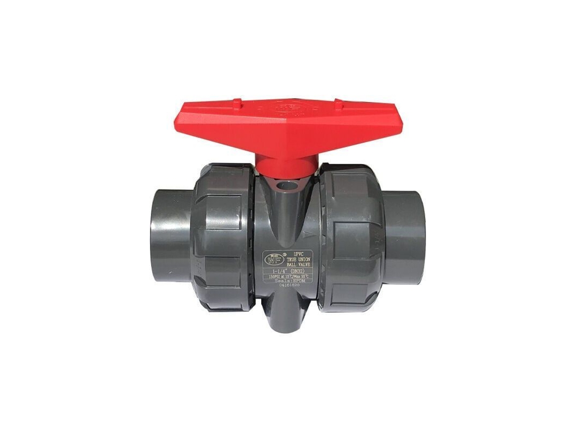 2026altiro-válvula De Bola De Pvc Dn32 (40 Mm De Diámetro Interior) Para Piscinas Con Junta De Doble Encolado.