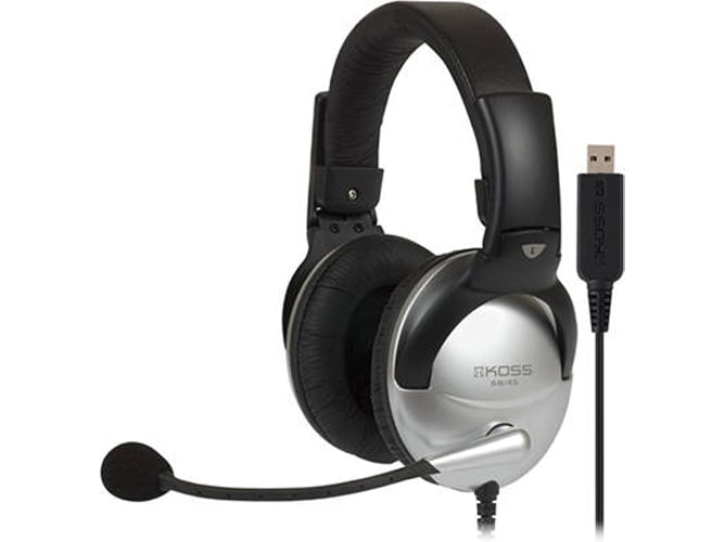 Auriculares con Micrófono KOSS SB4 (On Ear - Gris)