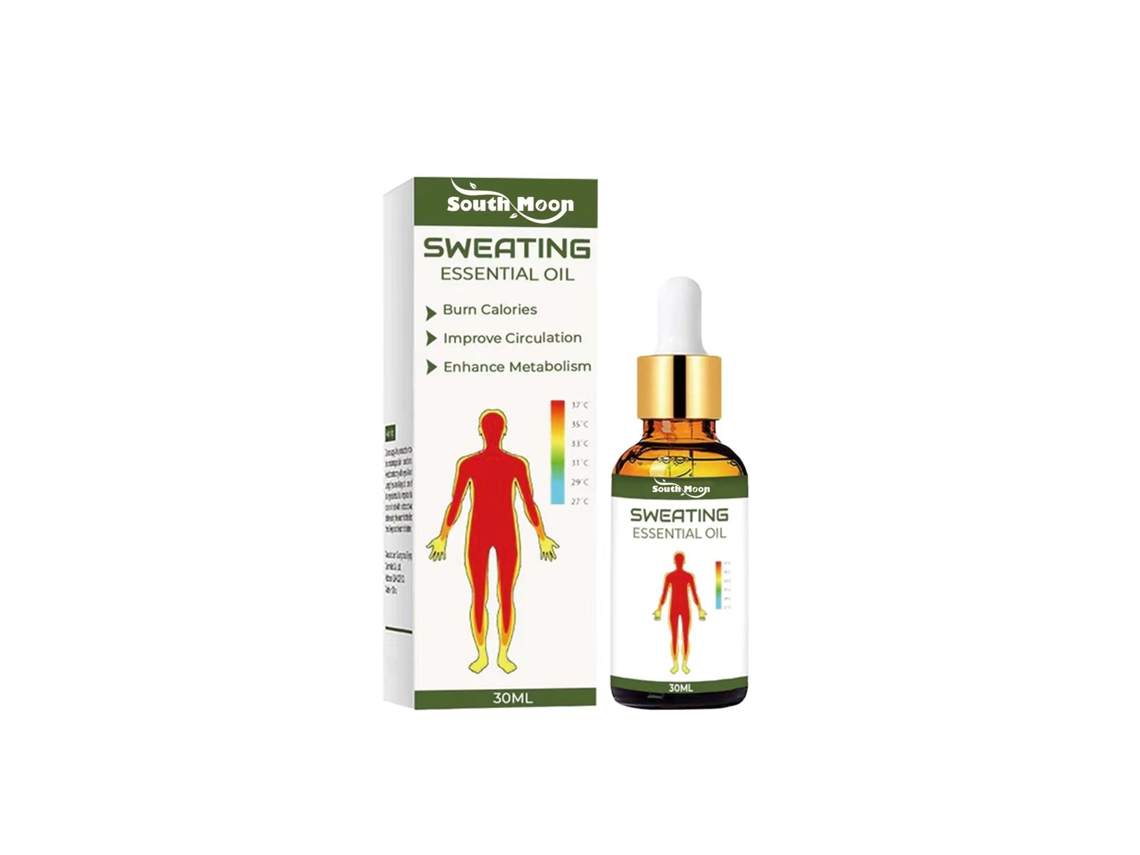 Aceite esencial antitranspirante saludable