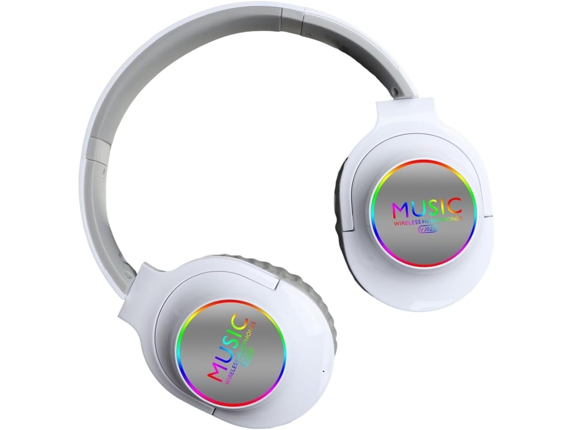 Auriculares Deportivos Sin Led Blanco De 5,3 Pulgadas Para Música
