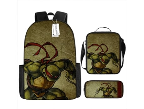 Conjunto de tres piezas de Mochila KOHREE Teenage Mutant Ninja Turtles