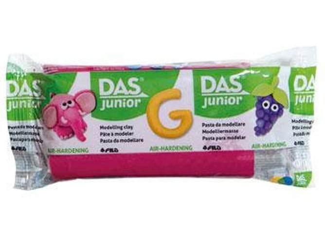 Plastilina DAS Junior Rosa 100 g (Edad Mínima: 3 años)
