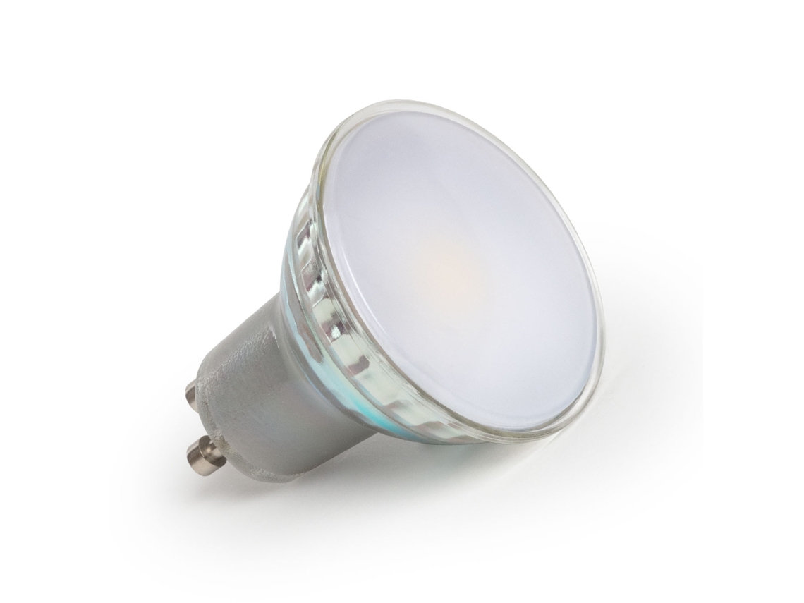 Bombilla Led Gu10 10w 1000 Lm Cristal 100º No Flicker 6000k Branco Frio