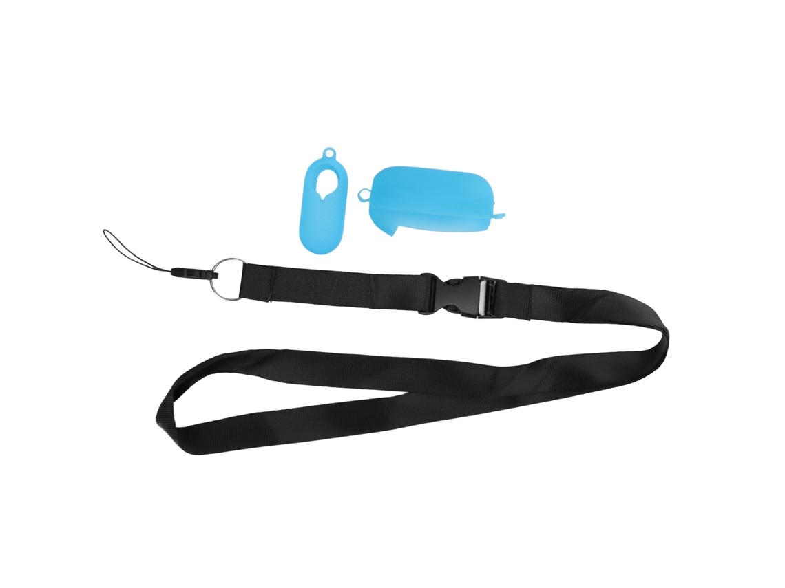 Funda protectora de silicona para cámara Insta360 Go 2 con estuche de batería y cordón