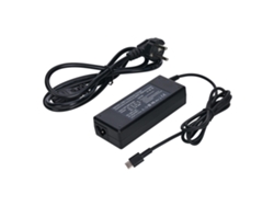 Cargador universal para portátiles EWENT EW3982 de 90 W con USB-C Power Delivery, negro + cable de alimentación Schuko-IEC C5 (3 clavijas)