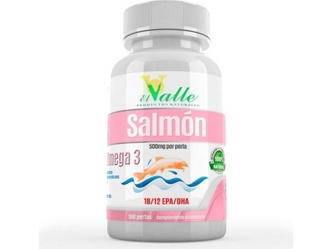 Complemento Alimentar EL VALLE Salmão Ómega (100 pérolas)