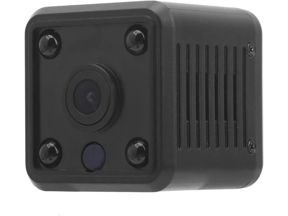 Mini cámara espía WiFi 1080P HD, visión nocturna, detección de movimiento, gran angular de 120°, SD, negra, Bestvite