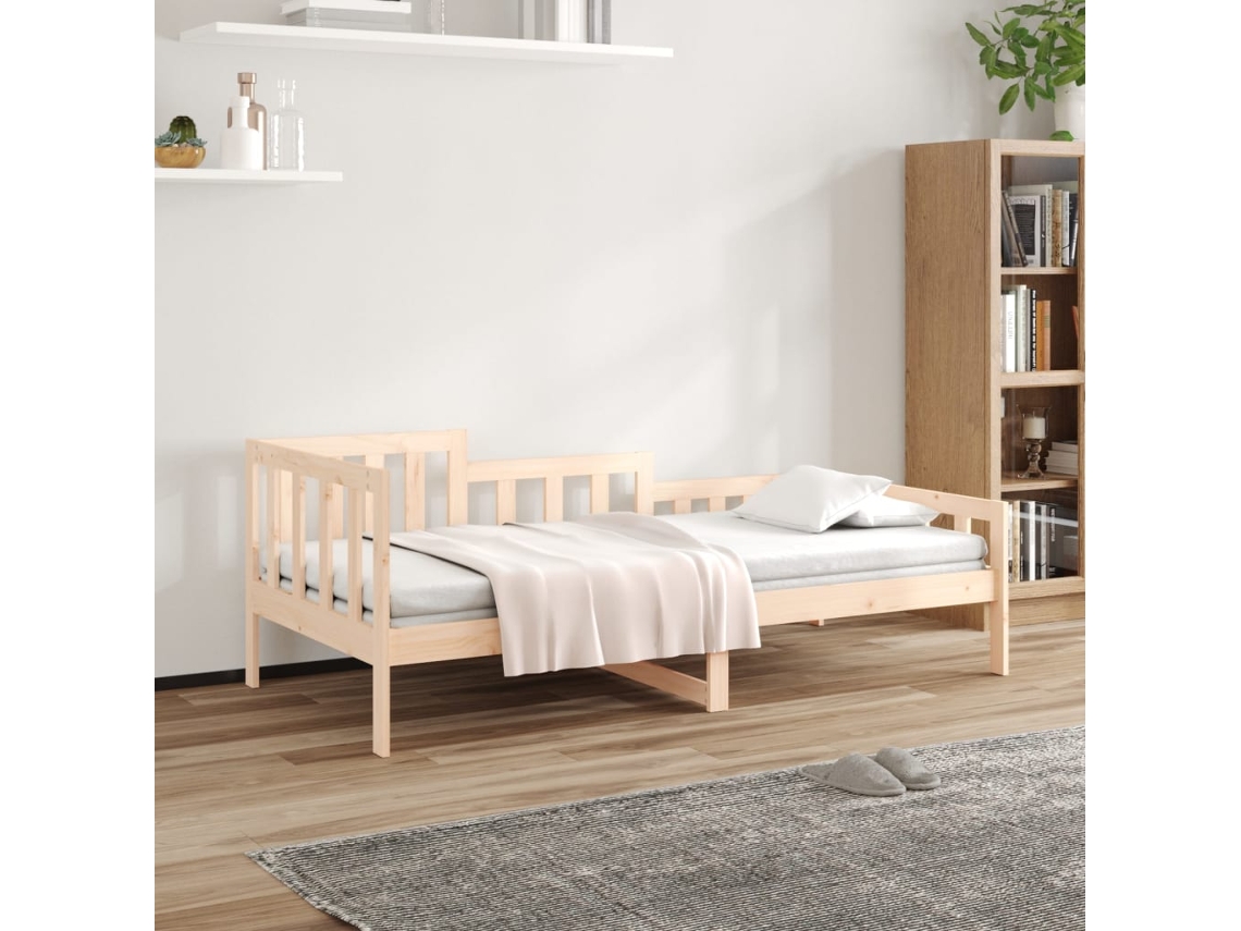 Sofá Cama Individual Sin Lovely Home Marrón (90x200)