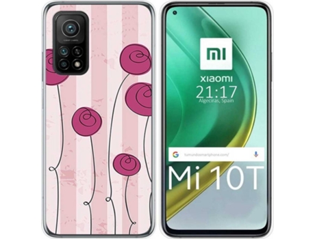 Carcasa Xiaomi Mi 10T / Mi 10T Pro TUMUNDOSMARTPHONE Flores Vintage Multicolor