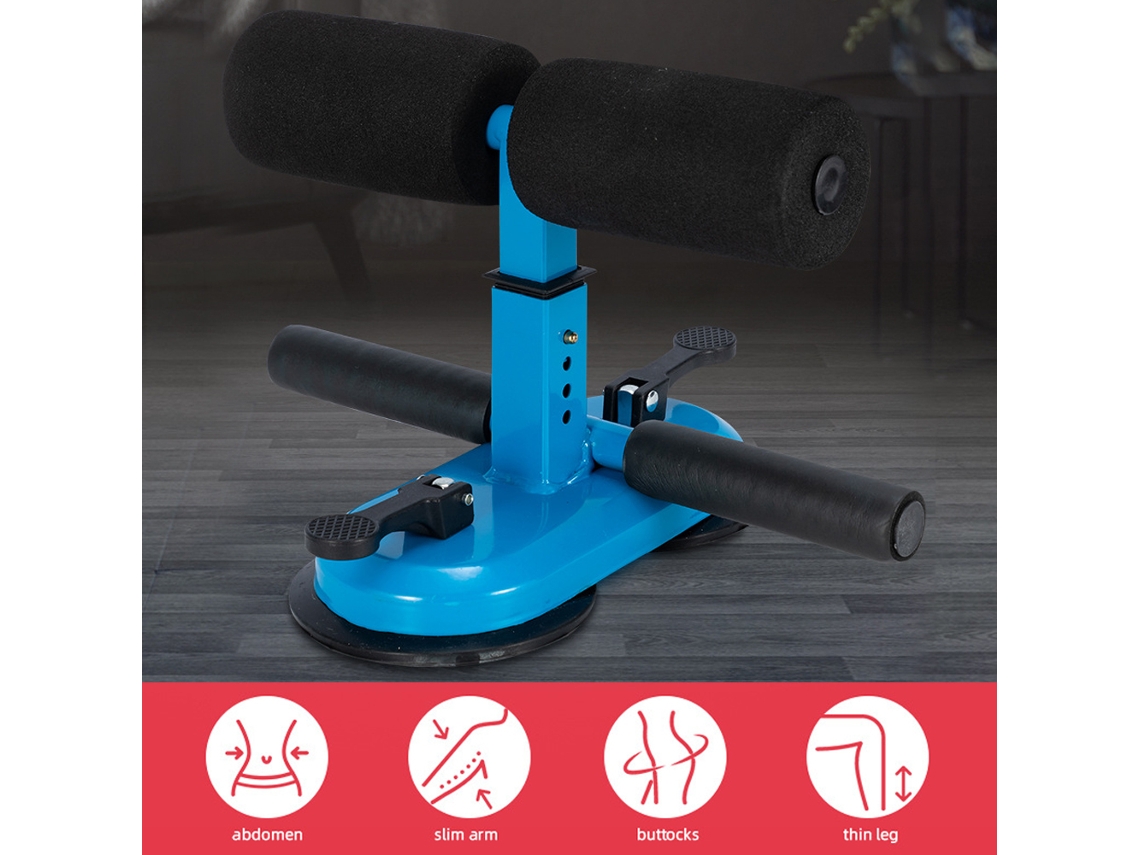 Vlrla-2026barra Para Abdominales Portátil Con Ventosas Dobles Entrenador De Flexiones Con 4 Alturas Ajustables Equipo De Entrenamiento Muscular