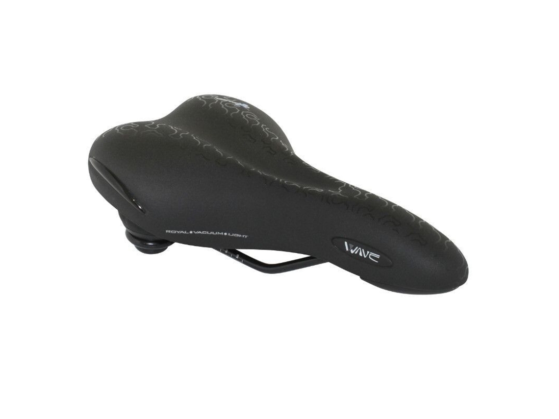 Sillín de trekking moderado de gel visible con protección lateral y elastómero SELLE ROYAL Lookin