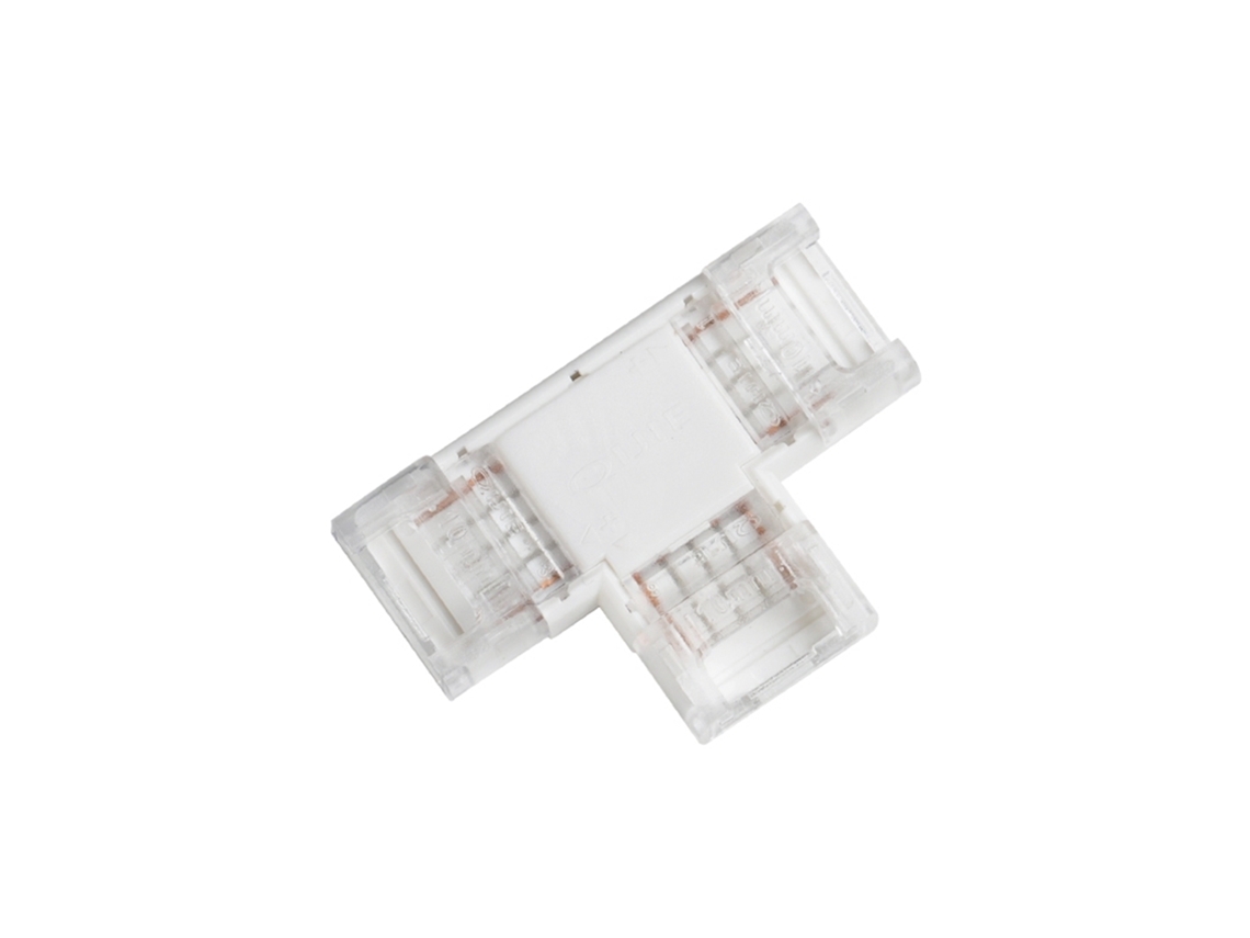 Conector T Hippo para tira LED Monocolor 24-48 V DC Ancho 10 mm 10 mm