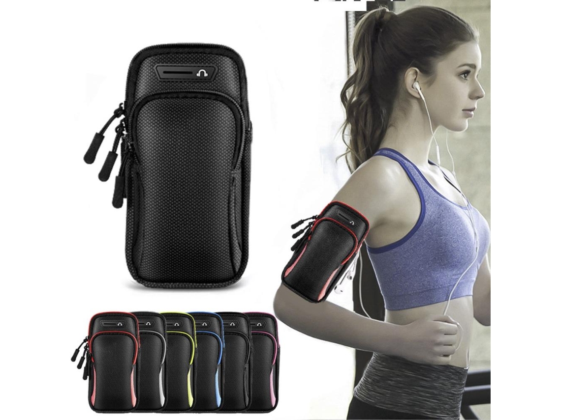 Riñonera Deportiva Para Correr Con Soporte Impermeable Para Teléfono Móvil, Fitness, Ciclismo, Yoga.