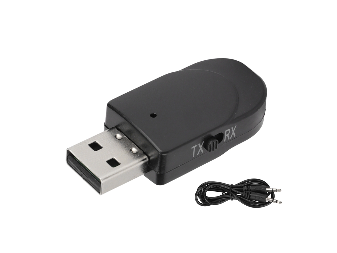 Adaptador Bluetooth (receptor Y Transmisor De Audio Inalámbrico) Adaptador Bluetooth 5.0 Usb 2 En 1