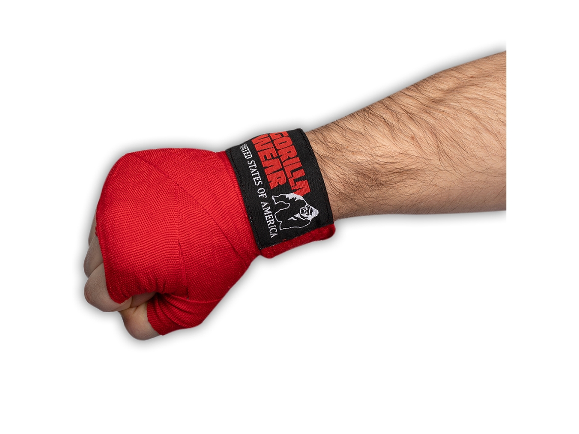 Venda Manos Boxeo Rojo 4M GORILLA WEAR