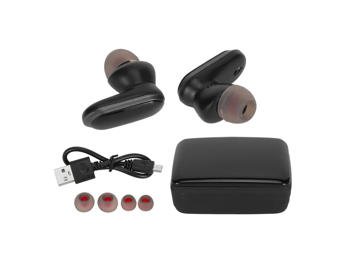 Fones Mali Sem Fio Bt, Redução de Ruído, IPX5, Estéreo, Ergonômico, Esportes, Branco M6mini