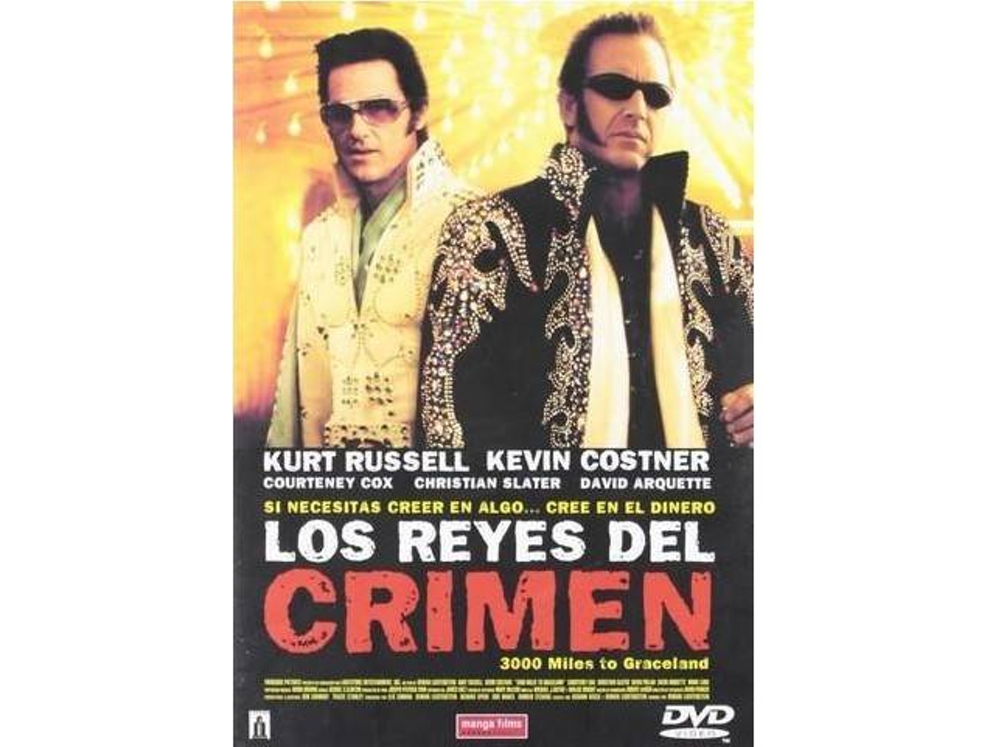 DVD 3000 Miles To Graceland / Los Reyes Del Crimen (Edicción en Español)