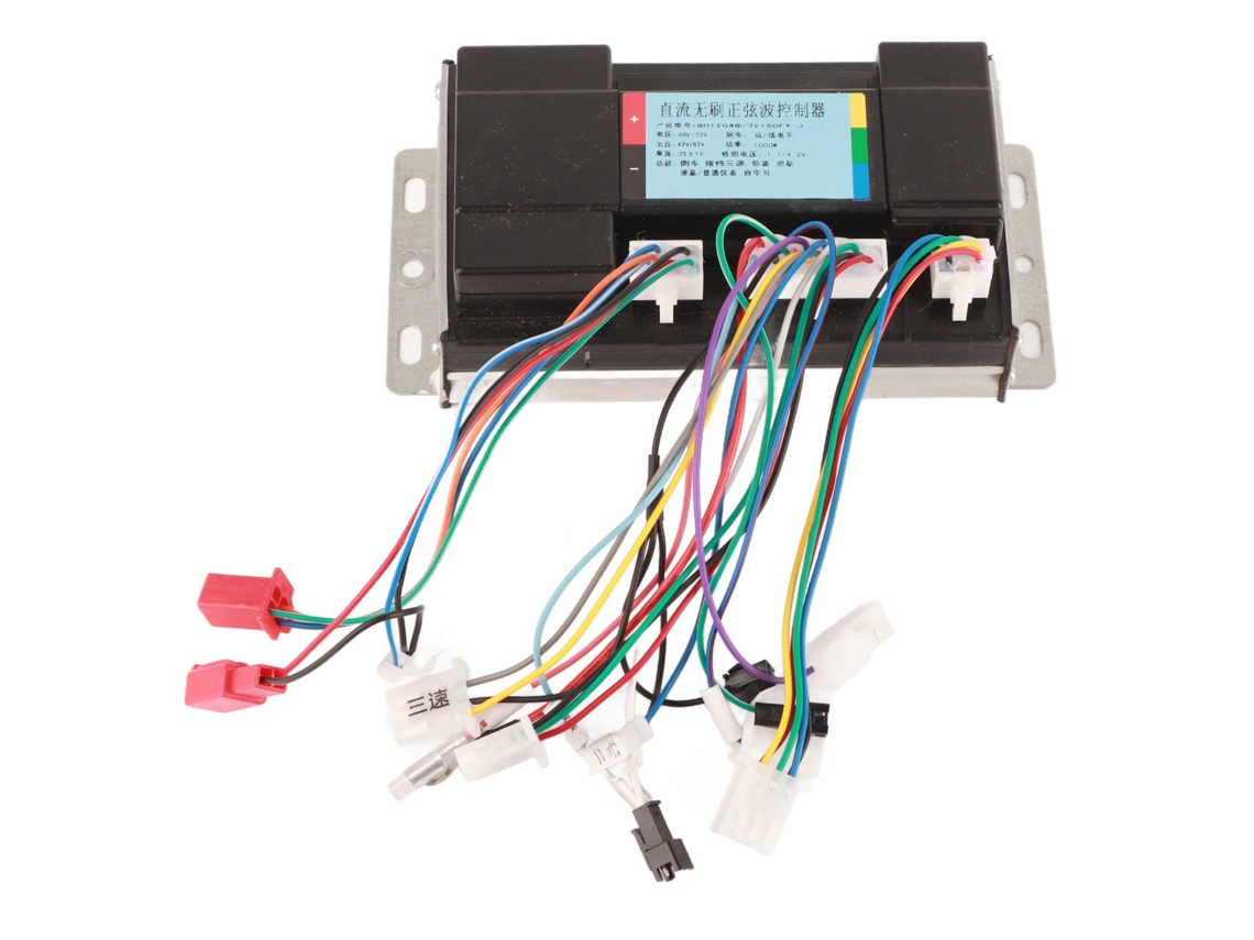 Controlador De Motor Sin Escobillas De 1000 W, Onda Sinusoidal, Para Bicicletas Y Patinetes Eléctricos, 48-72 V