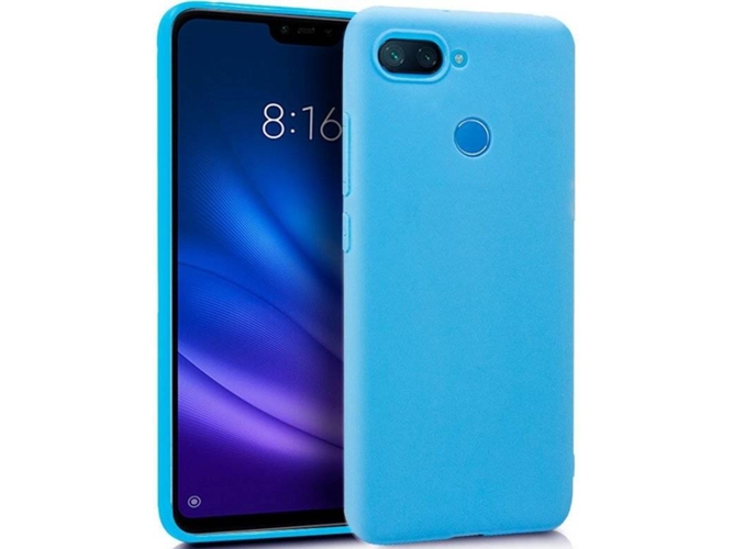 Carcasa Xiaomi Mi 8 Lite COOL Silicona Azul