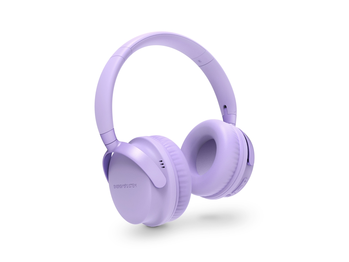 Auriculares Bluetooth ENERGY SISTEM Style 3 Lavender (On Ear - Micrófono)