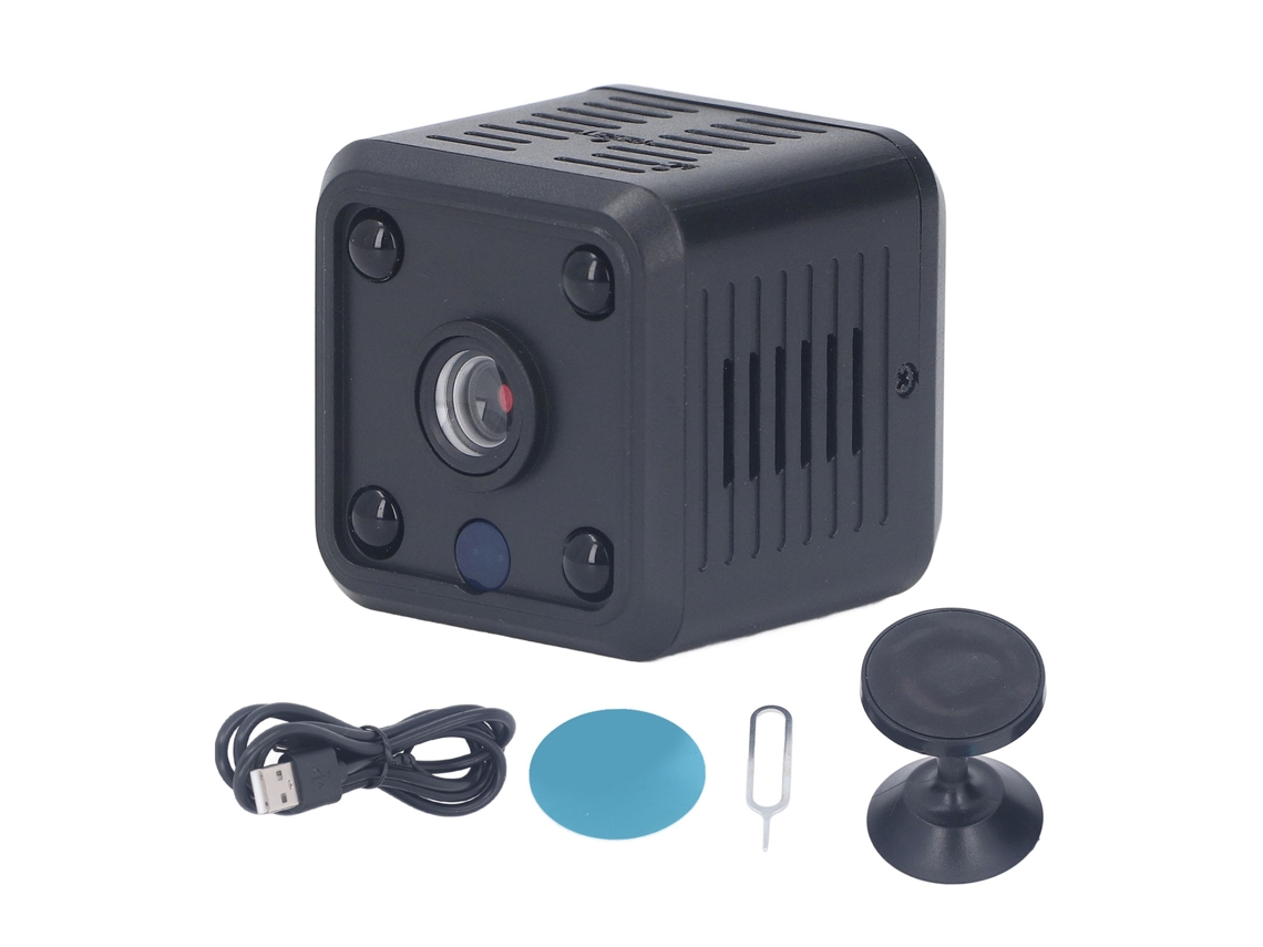 Cámara De Red Hd Inalámbrica Con Visión Nocturna Y Batería Integrada Para Vigilancia Del Hogar.
