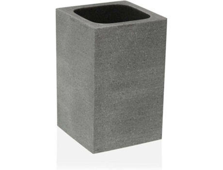 Suporte para a escova de Dientes Versa Slate Resina (7,2 x 11,2 x 7,2 cm)