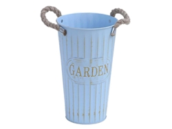 1 maceta de hierro para mesa de jardín. ALLINLESS