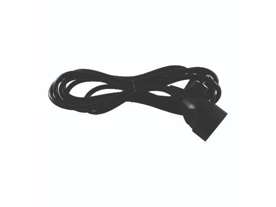 Prolongador 3 metros negro 3x1,5 mm