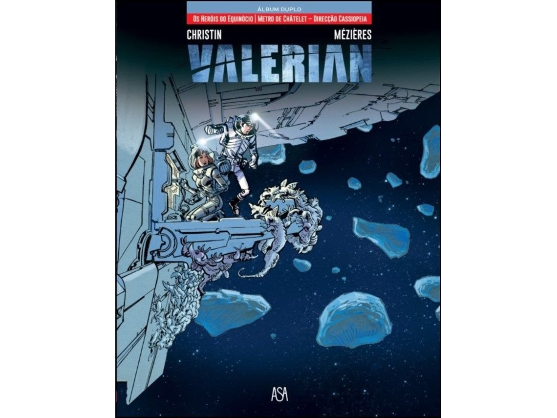 Libro Valerian 5 - Os Heróis do Equinócio / Metro de Châtelet - Direcção Cassiopeia de Pierre Christin e Jean-Claude Mézières