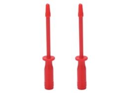 Juego De 2 Puntas De Prueba Redondas De 4 Mm Para Multímetro Automotriz Para Medición De Voltaje Y Circuitos, Cat Iii 1000v 10a