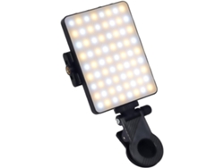 Anillos De Luz Led Con Clip Para Selfies Con Batería De 1500 Mah Para Cámaras, Teléfonos Y Estudios Portátiles.