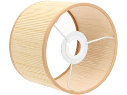 Tambor De Bambú Retro Para Bombilla E27e14, Pequeño, Elegante Y Duradero, Para Oficina O Estudio.