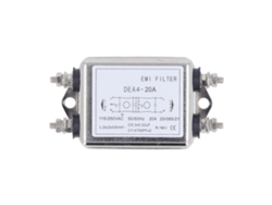Filtro Emi Supresor De Ruido De Potencia 2 Polos 1 Fase Ac 115v 250v 20a 50/60hz